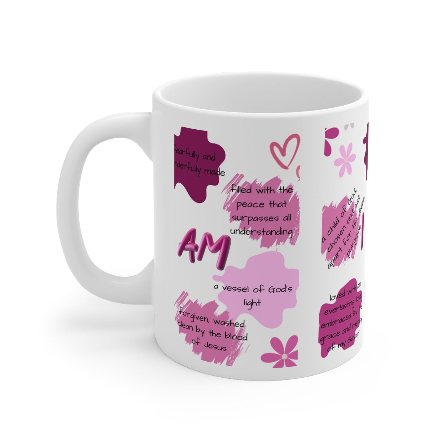 Christian affirmations mug