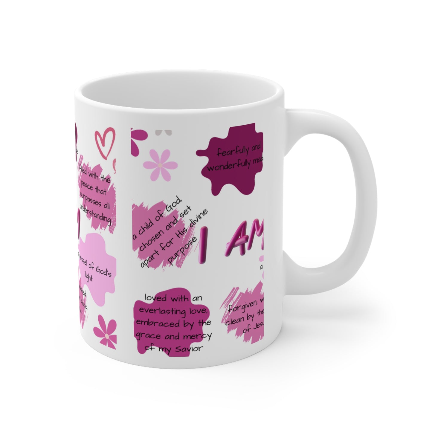 Christian affirmations mug